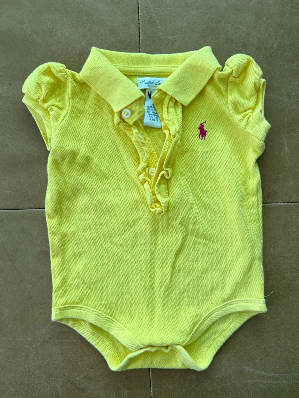 Ralph Lauren Onesie 6M